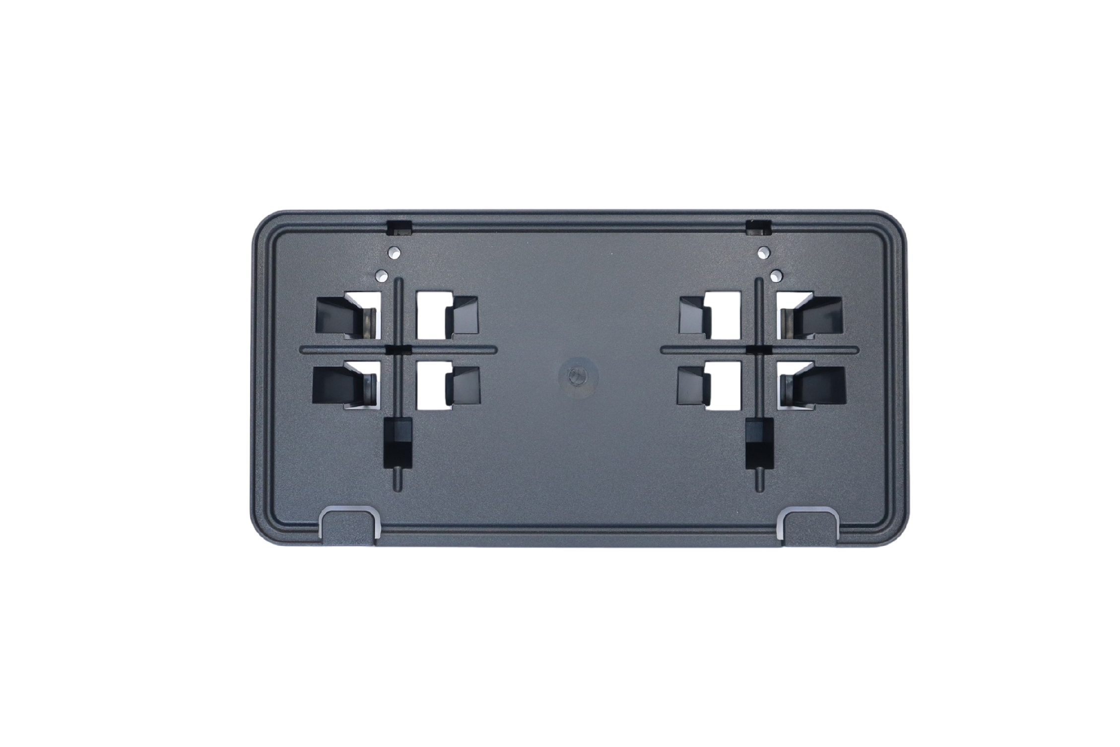 Front License Plate Bracket – Fits 2015-2017 Ford F-150 – Black ABS – Replace FL3Z17A385B / FO1068166